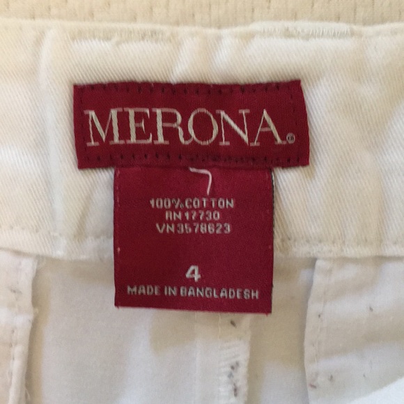 Merona White Shorts - Picture 3 of 4